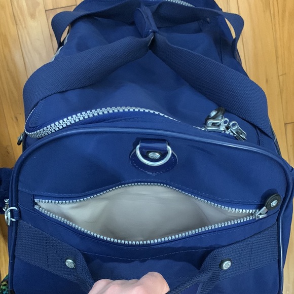 Kipling Navy Blue Duffle Luggage Bag - Picture 10 of 17